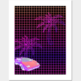 Vaporwave Cruise Posters and Art